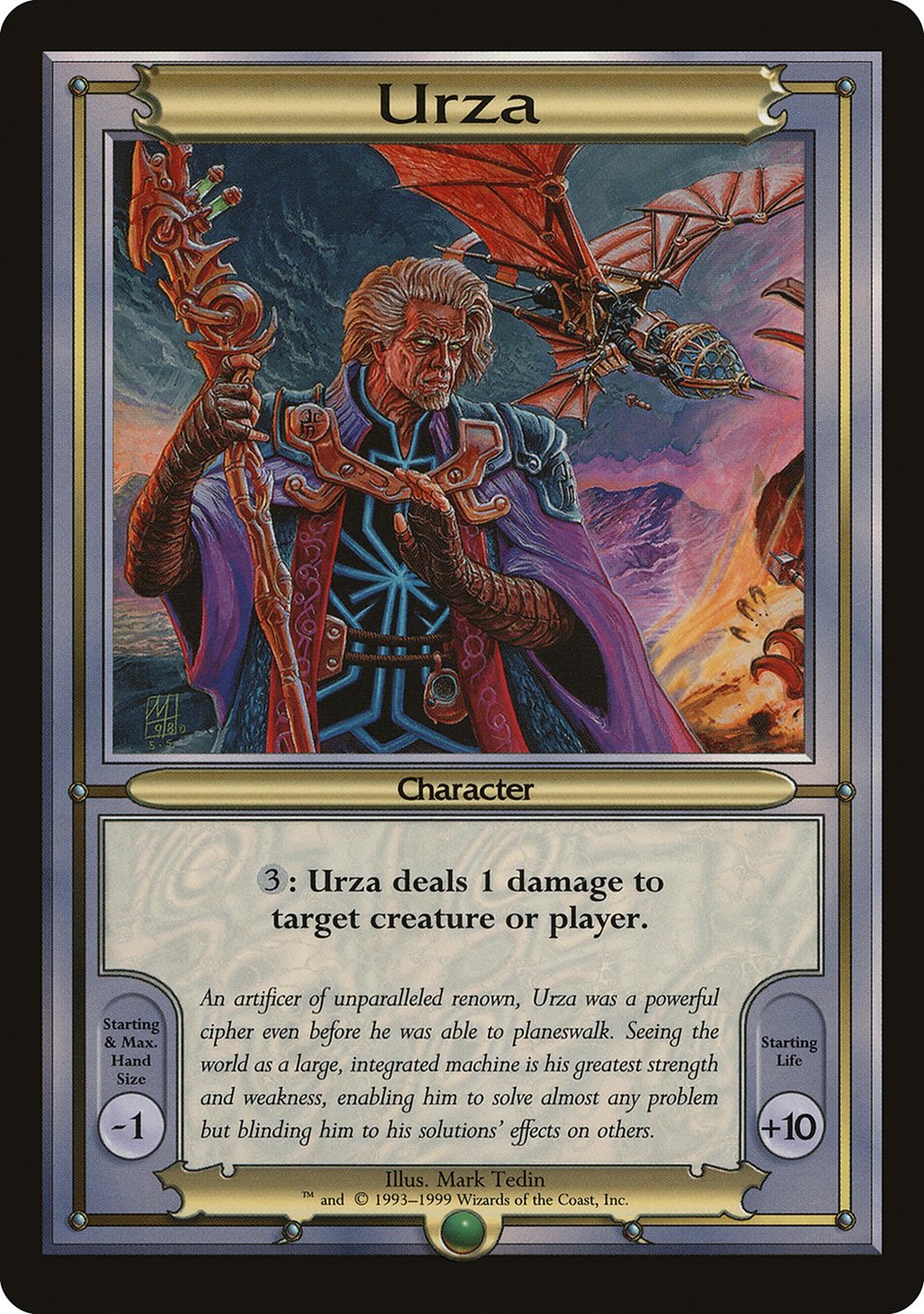 Urza [Vanguard Series] | Grognard Games