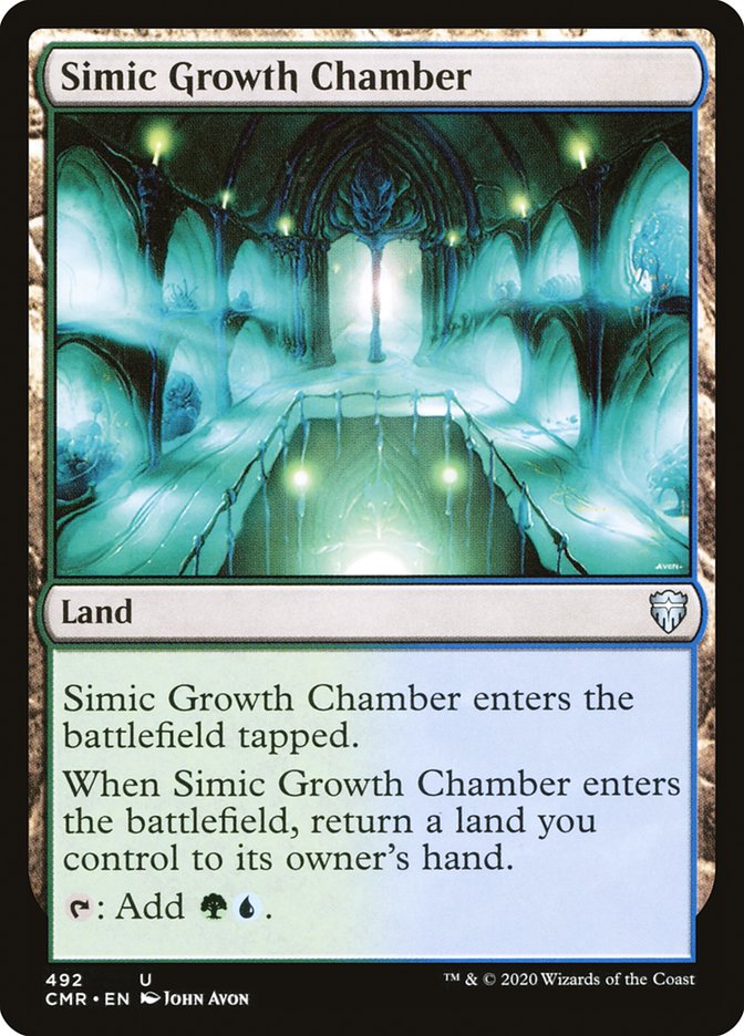 Simic Growth Chamber [Commander Legends] | Grognard Games