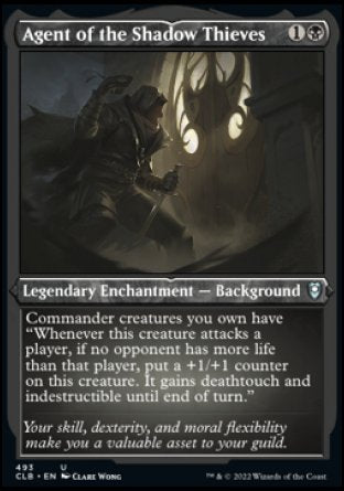 Agent of the Shadow Thieves (Foil Etched) [Commander Legends: Battle for Baldur's Gate] | Grognard Games