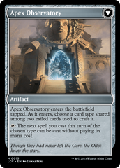 Eye of Ojer Taq // Apex Observatory [The Lost Caverns of Ixalan Commander] | Grognard Games