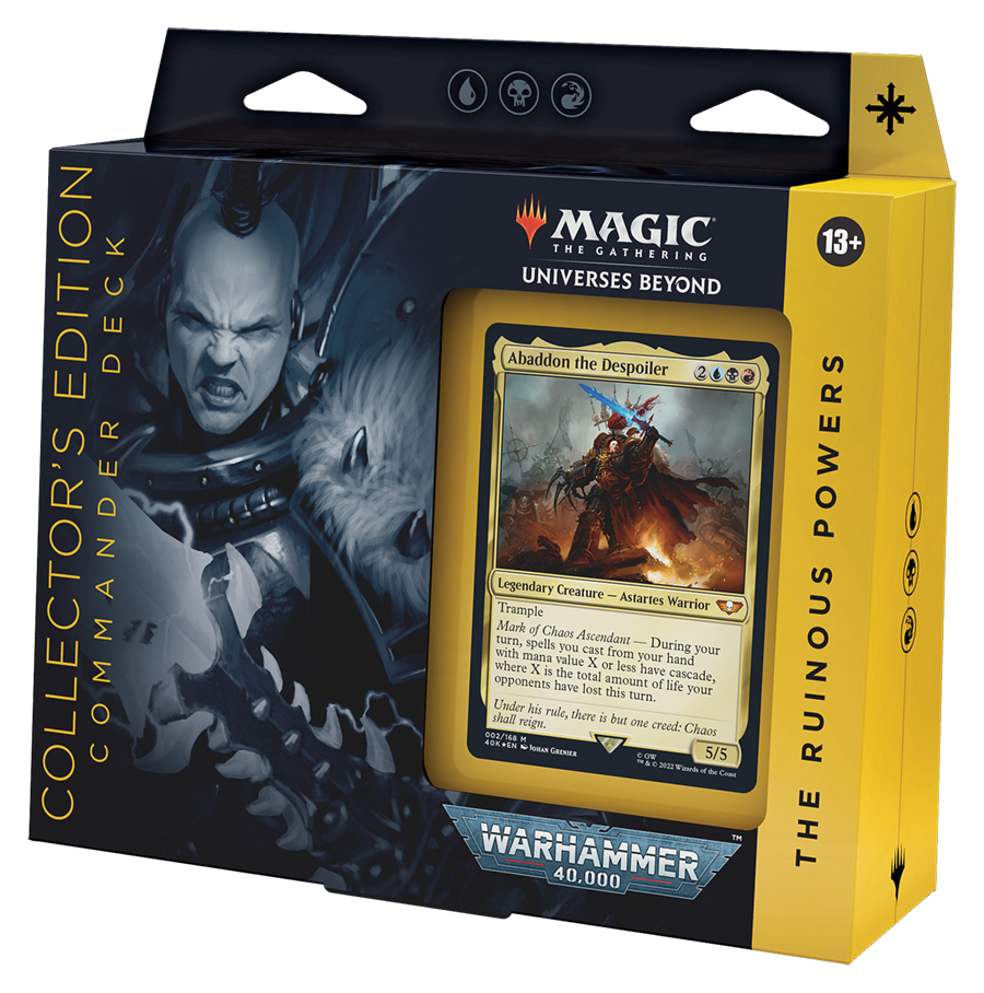 Warhammer 40,000 - Commander Deck (The Ruinous Powers - Collector's Edition) | Grognard Games