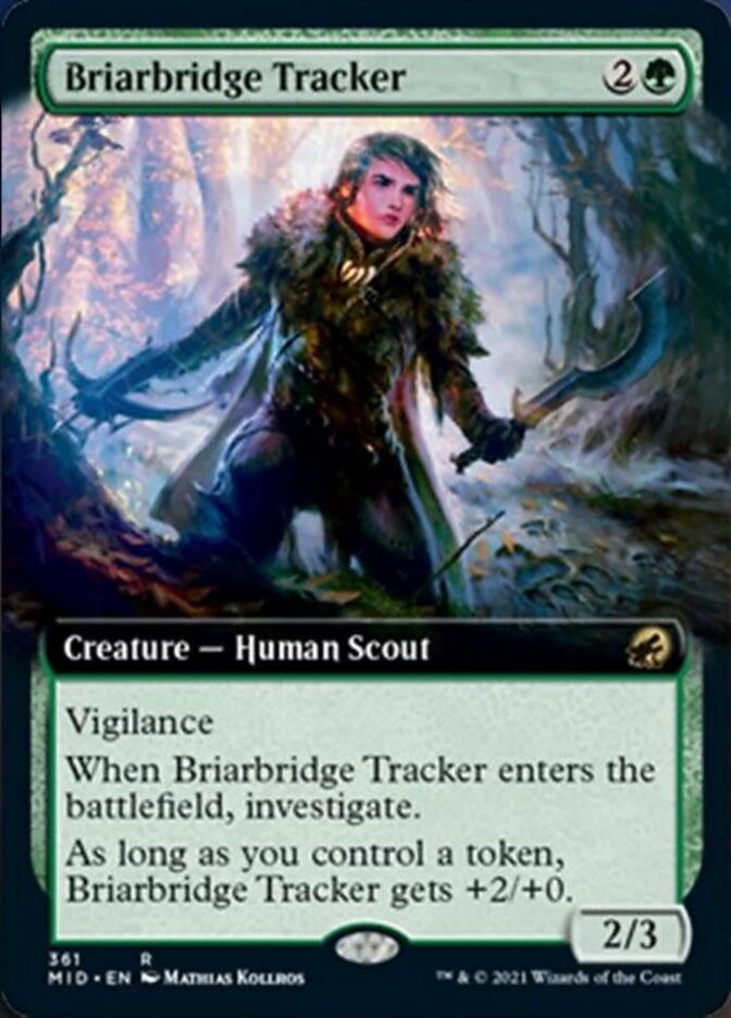 Briarbridge Tracker (Extended) [Innistrad: Midnight Hunt] | Grognard Games