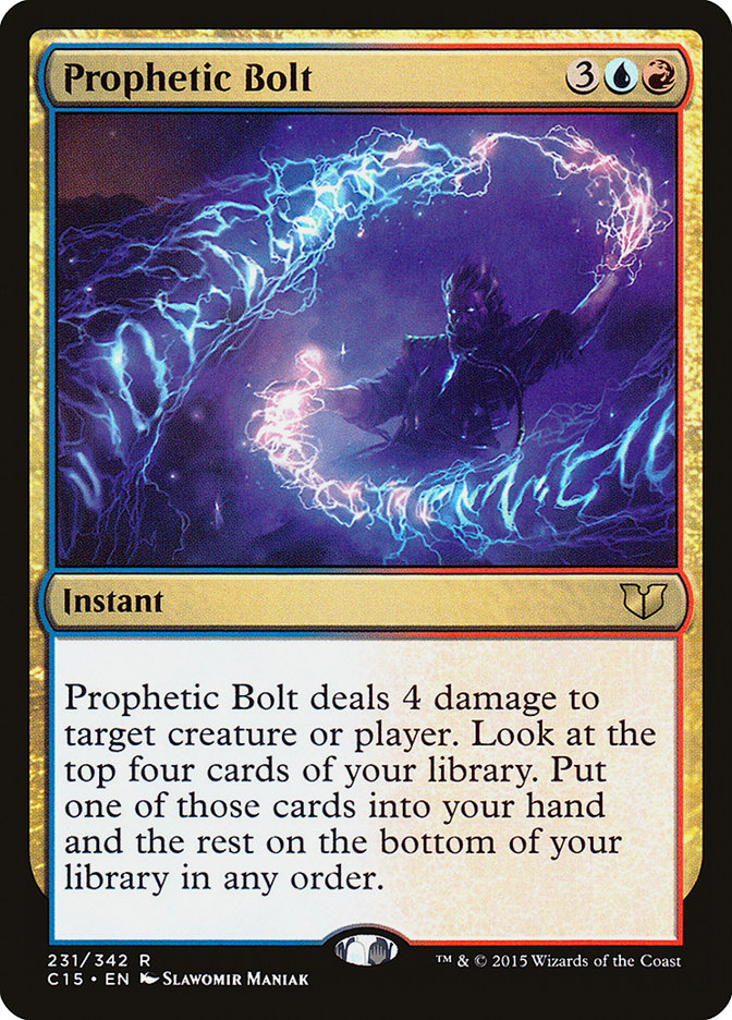 Prophetic Bolt [Commander 2015] | Grognard Games