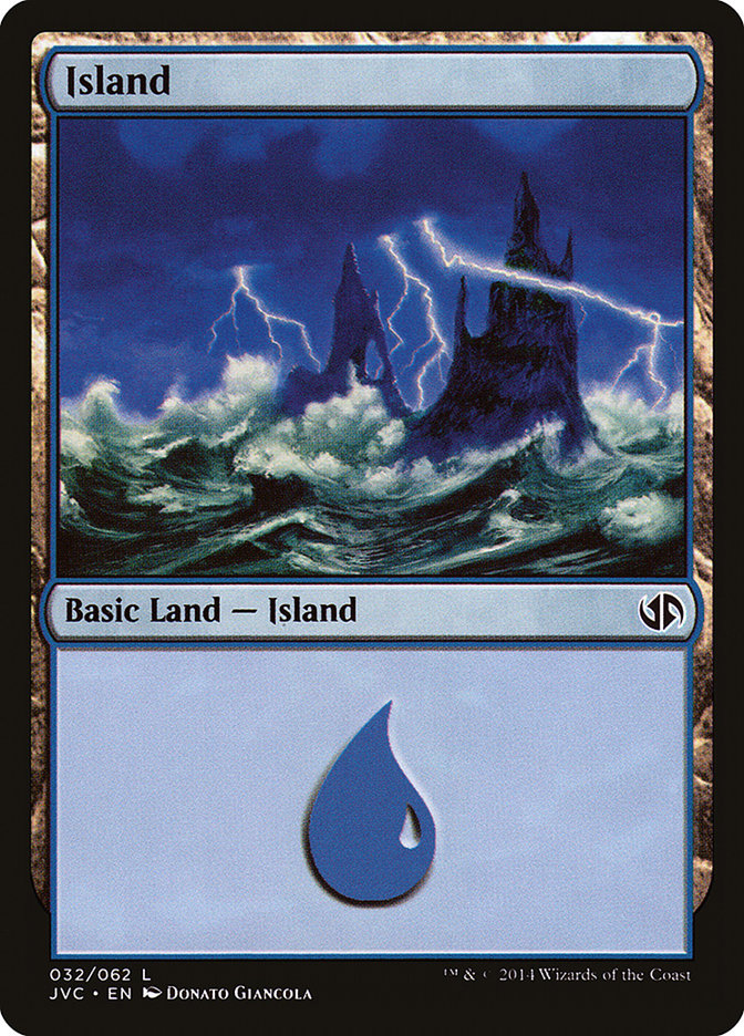 Island (32) [Duel Decks Anthology] | Grognard Games