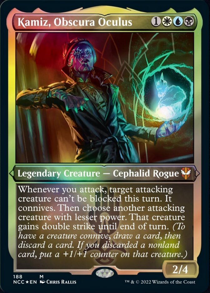 Kamiz, Obscura Oculus (Display Commander) [Streets of New Capenna Commander] | Grognard Games