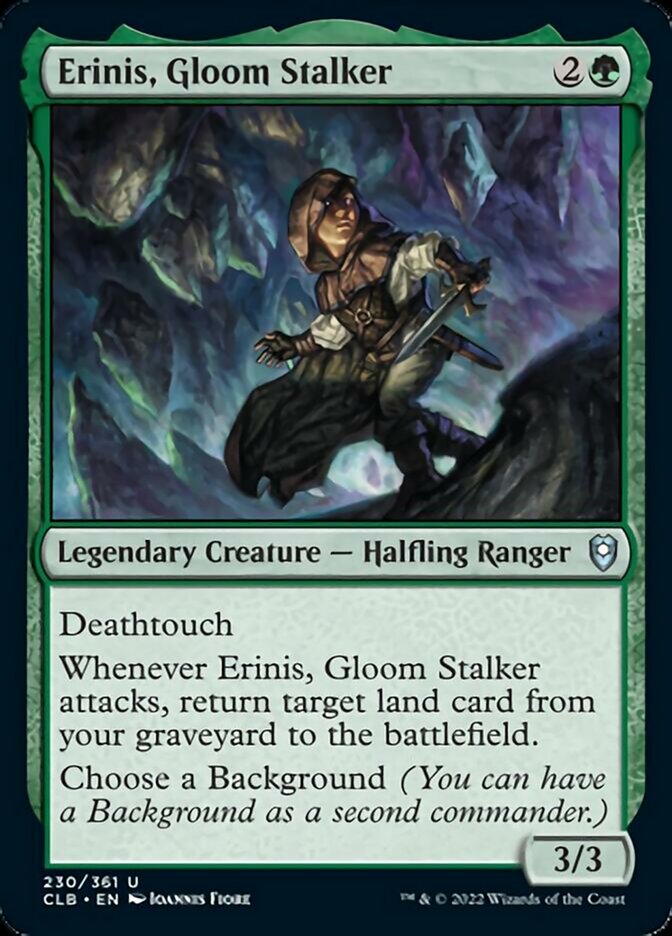 Erinis, Gloom Stalker [Commander Legends: Battle for Baldur's Gate] | Grognard Games