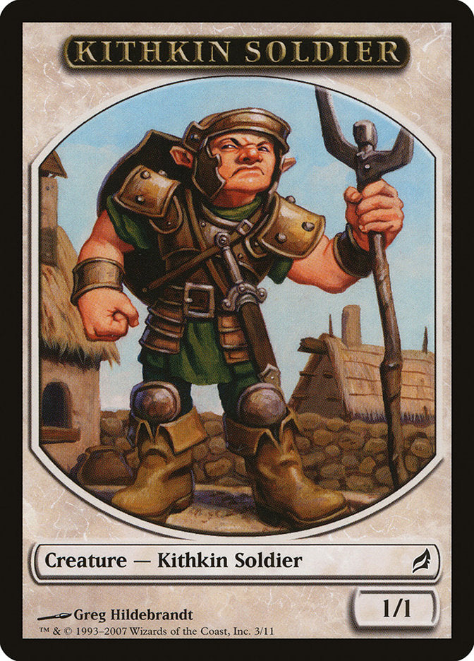 Kithkin Soldier [Lorwyn Tokens] | Grognard Games