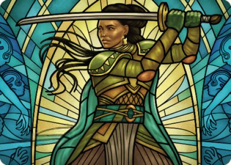 Shanna, Purifying Blade Art Card 2 [Dominaria United Art Series] | Grognard Games