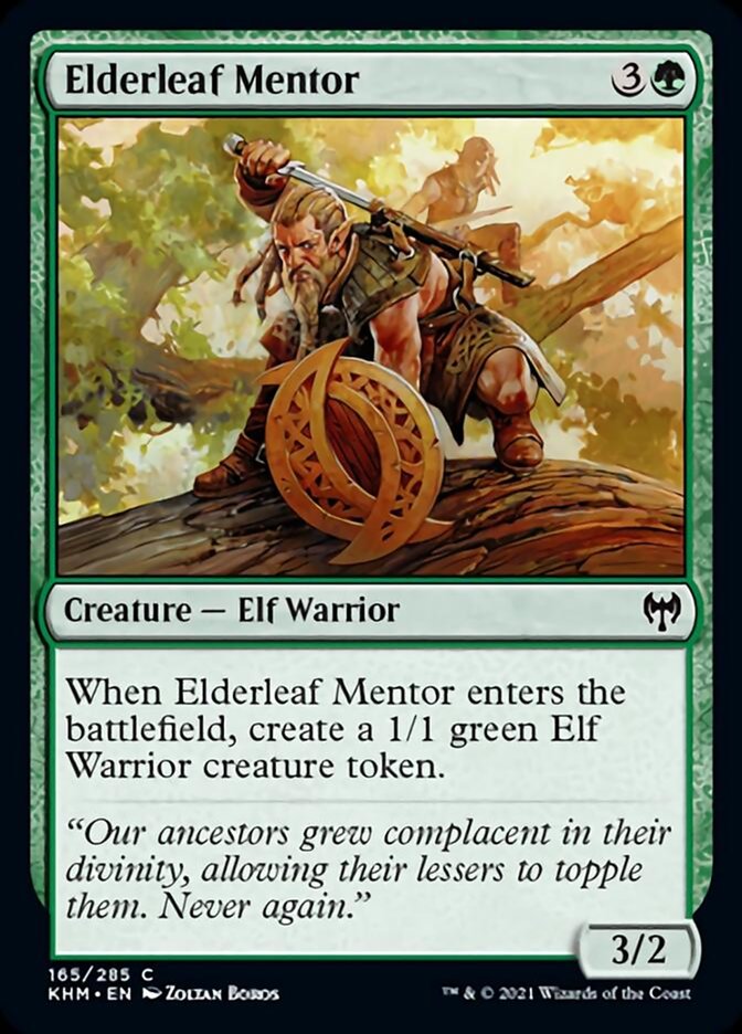 Elderleaf Mentor [Kaldheim] | Grognard Games