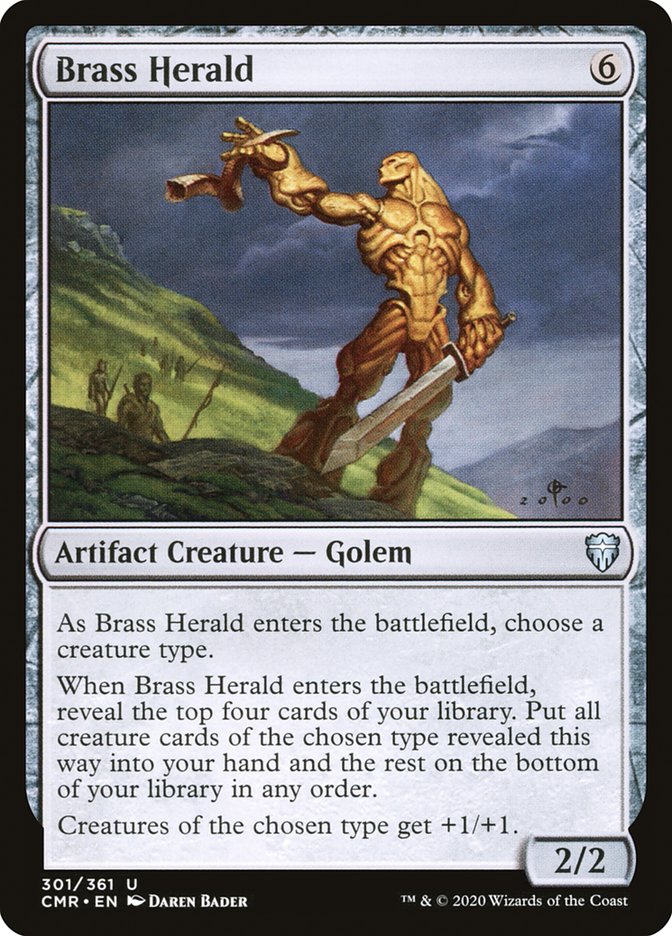 Brass Herald [Commander Legends] | Grognard Games