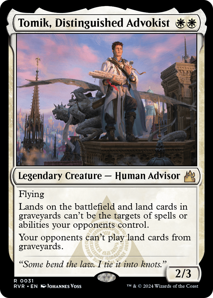 Tomik, Distinguished Advokist [Ravnica Remastered] | Grognard Games