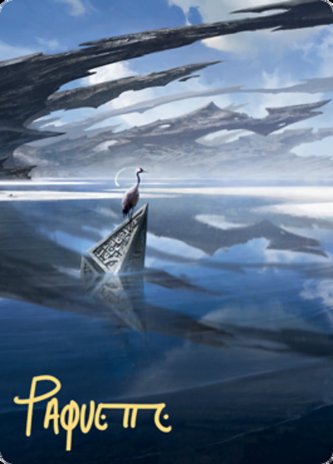 Seachrome Coast Art Card (Gold-Stamped Signature) [Zendikar Rising Art Series] | Grognard Games