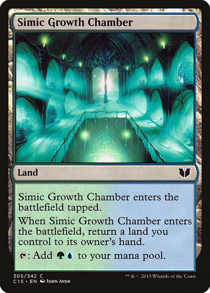 Simic Growth Chamber [Commander 2015] | Grognard Games