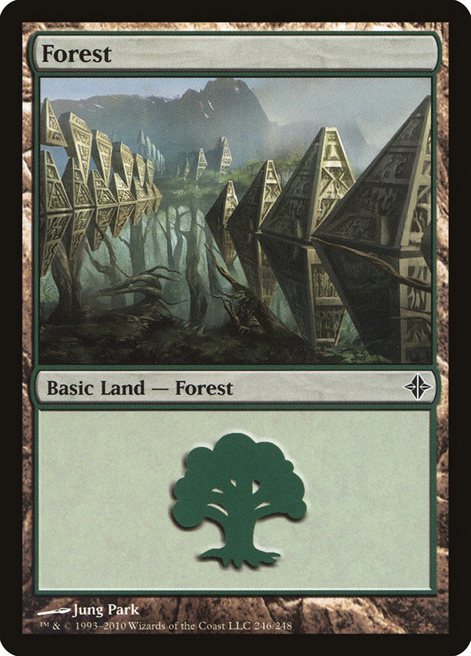 Forest (246) [Rise of the Eldrazi] | Grognard Games