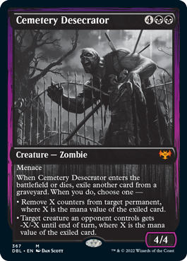 Cemetery Desecrator [Innistrad: Double Feature] | Grognard Games