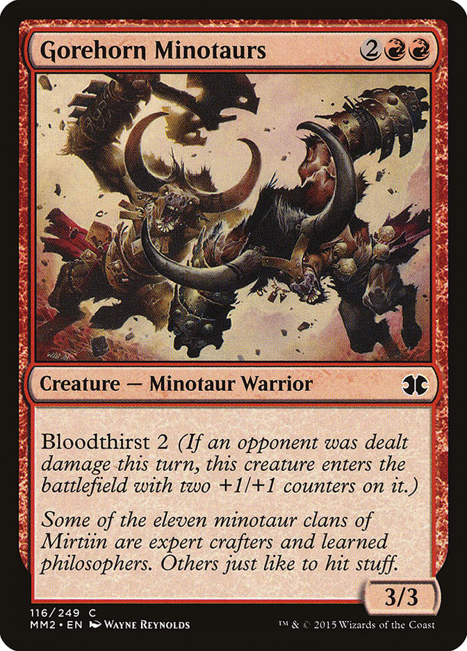 Gorehorn Minotaurs [Modern Masters 2015] | Grognard Games