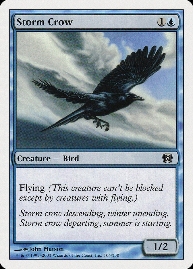 Storm Crow [Eighth Edition] | Grognard Games