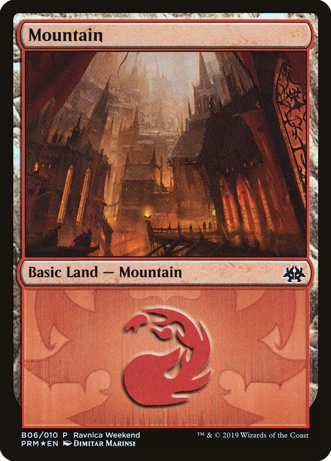 Mountain (B06) [Ravnica Allegiance Guild Kit] | Grognard Games