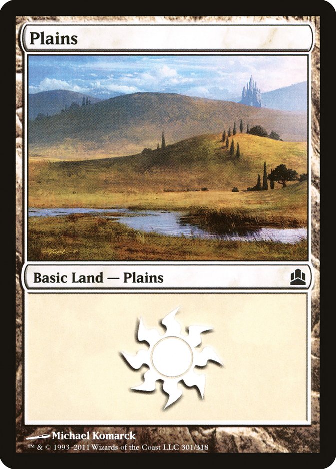 Plains (301) [Commander 2011] | Grognard Games