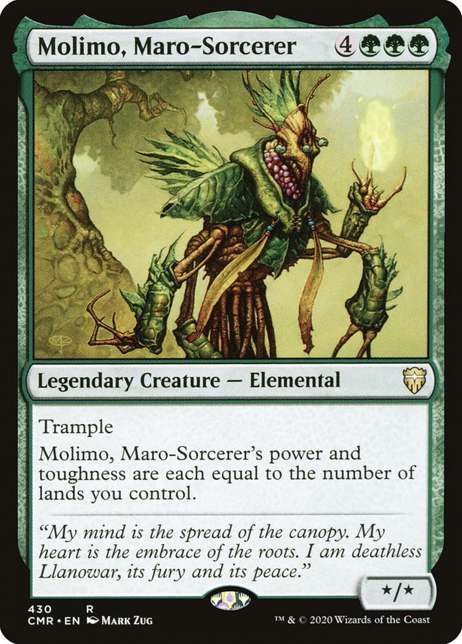 Molimo, Maro-Sorcerer [Commander Legends] | Grognard Games