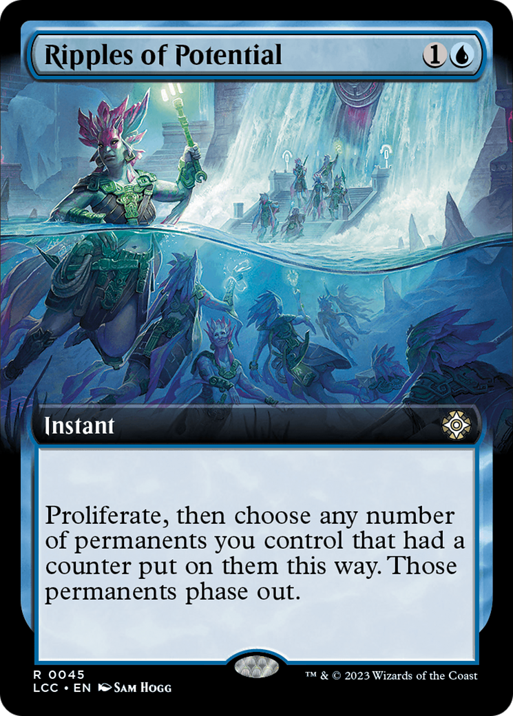 Ripples of Potential (Extended Art) [The Lost Caverns of Ixalan Commander] | Grognard Games