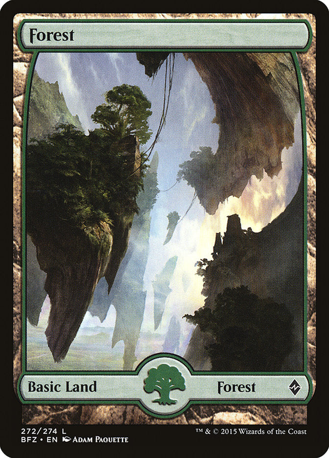 Forest (272) [Battle for Zendikar] | Grognard Games