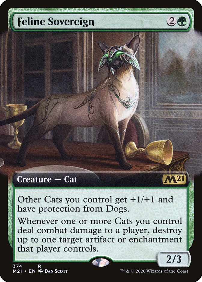 Feline Sovereign (Extended) [Core Set 2021] | Grognard Games