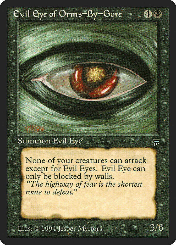 Evil Eye of Orms-by-Gore [Legends] | Grognard Games