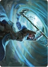 Sea Gate Stormcaller Art Card [Zendikar Rising Art Series] | Grognard Games