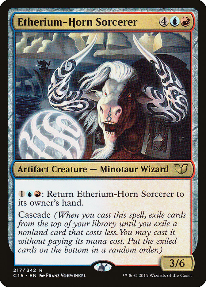 Etherium-Horn Sorcerer [Commander 2015] | Grognard Games