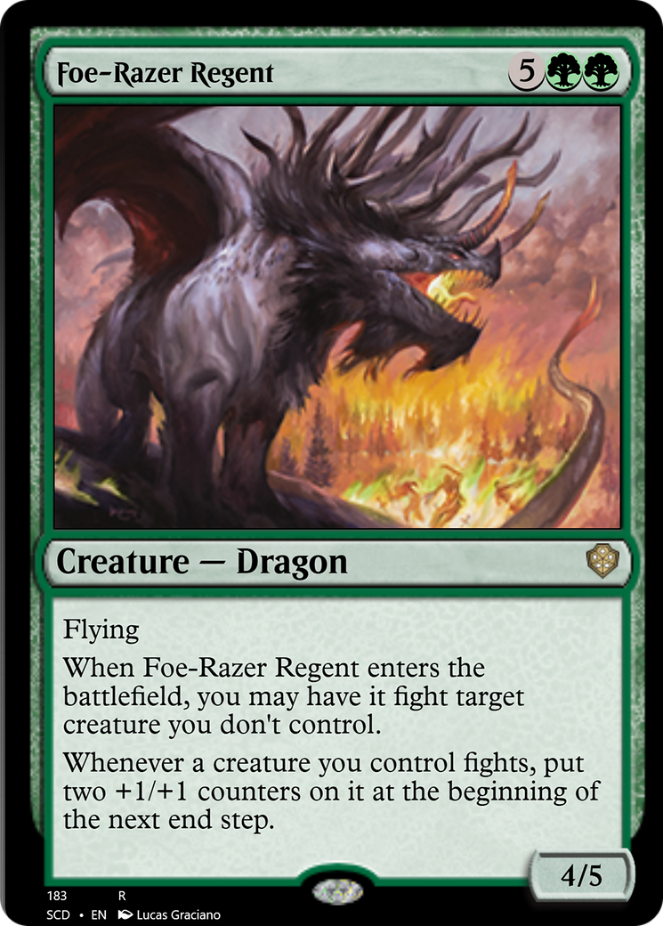 Foe-Razer Regent [Starter Commander Decks] | Grognard Games