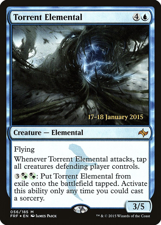 Torrent Elemental  [Fate Reforged Prerelease Promos] | Grognard Games