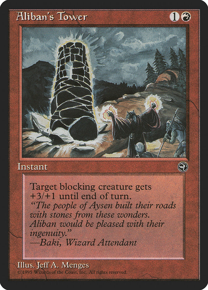 Aliban's Tower (Baki Flavor Text) [Homelands] | Grognard Games