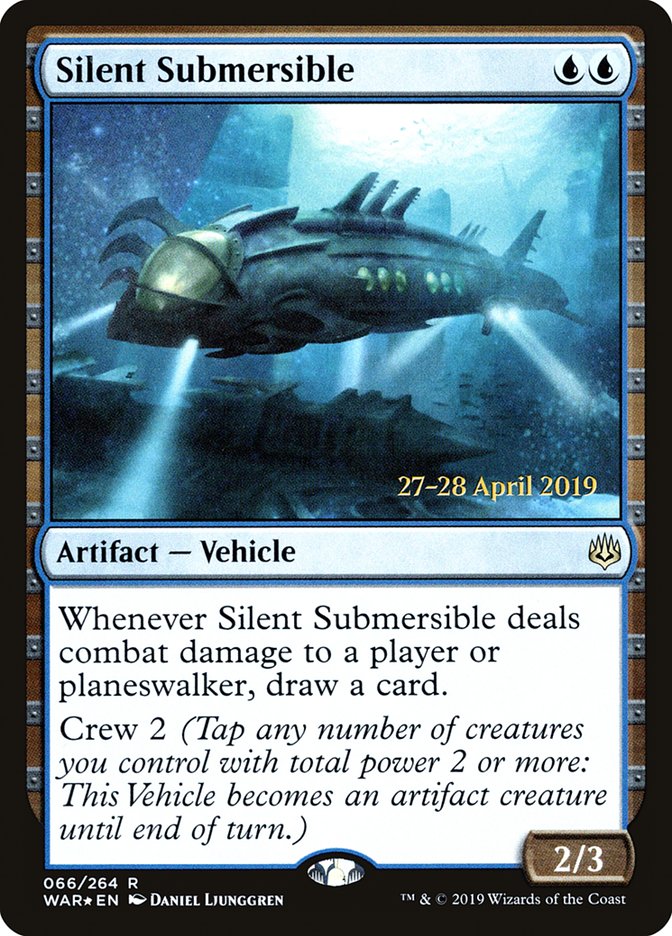 Silent Submersible  [War of the Spark Prerelease Promos] | Grognard Games