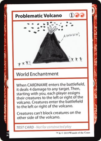Problematic Volcano (2021 Edition) [Mystery Booster Playtest Cards] | Grognard Games