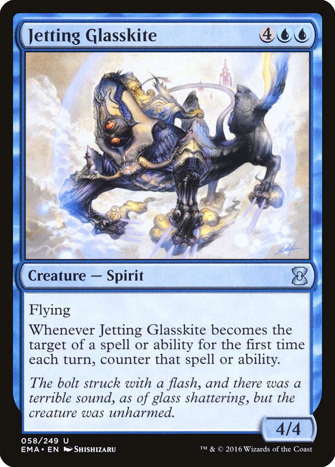 Jetting Glasskite [Eternal Masters] | Grognard Games
