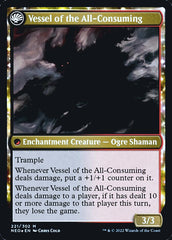 Hidetsugu Consumes All // Vessel of the All-Consuming [Kamigawa: Neon Dynasty Prerelease Promos] | Grognard Games