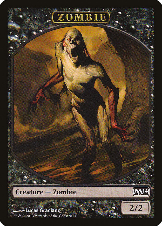 Zombie [Magic 2014 Tokens] | Grognard Games