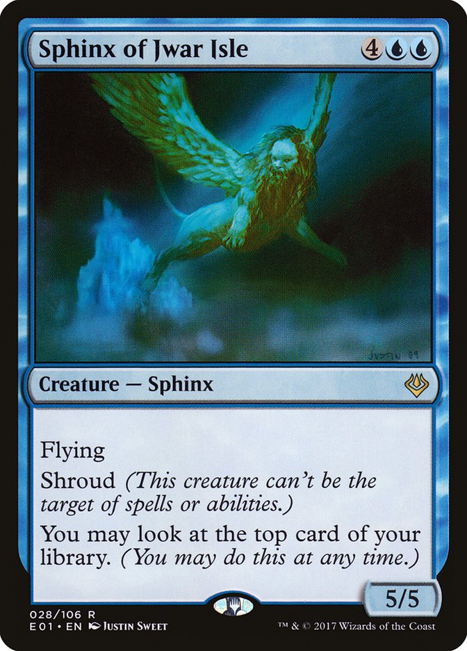 Sphinx of Jwar Isle [Archenemy: Nicol Bolas] | Grognard Games