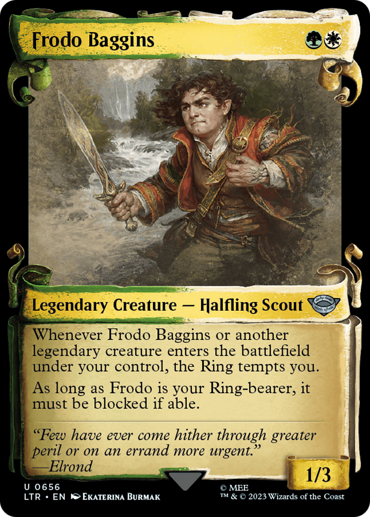 Frodo Baggins [The Lord of the Rings: Tales of Middle-Earth Showcase Scrolls] | Grognard Games