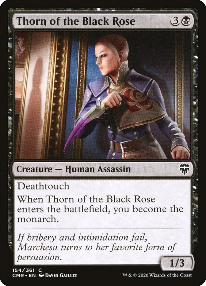 Thorn of the Black Rose [Commander Legends] | Grognard Games