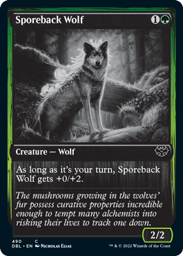 Sporeback Wolf [Innistrad: Double Feature] | Grognard Games