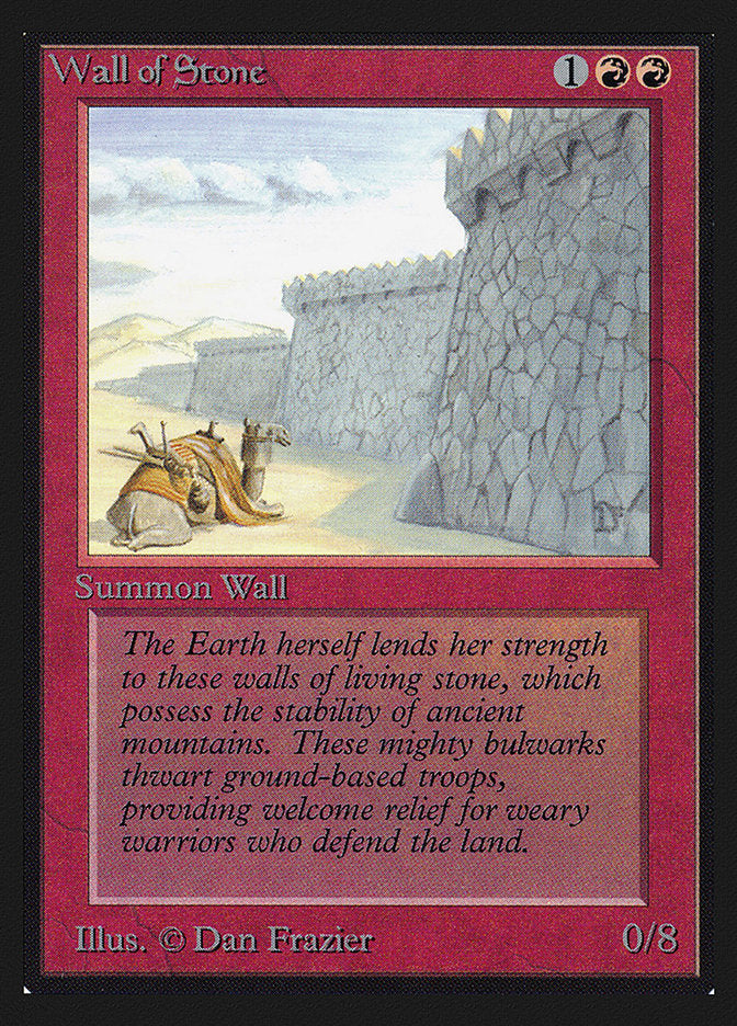 Wall of Stone [Collectors’ Edition] | Grognard Games