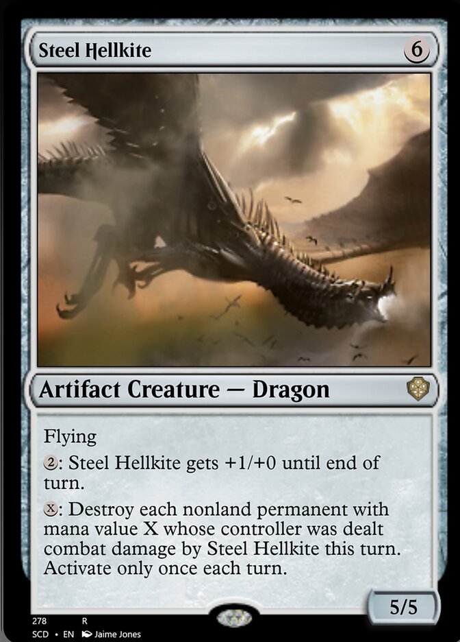 Steel Hellkite [Starter Commander Decks] | Grognard Games