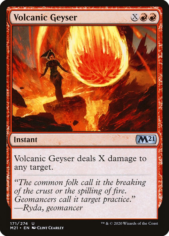 Volcanic Geyser [Core Set 2021] | Grognard Games