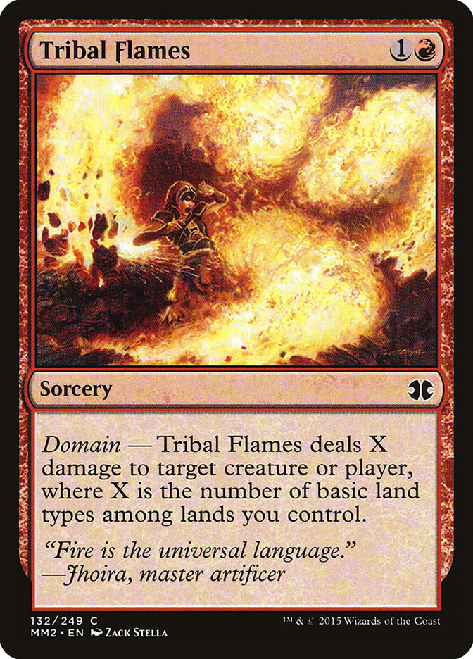 Tribal Flames [Modern Masters 2015] | Grognard Games