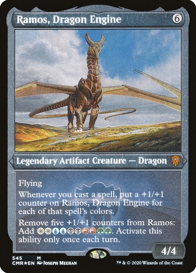 Ramos, Dragon Engine (Etched) [Commander Legends] | Grognard Games