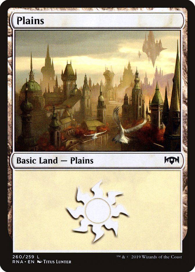 Plains (260) [Ravnica Allegiance] | Grognard Games