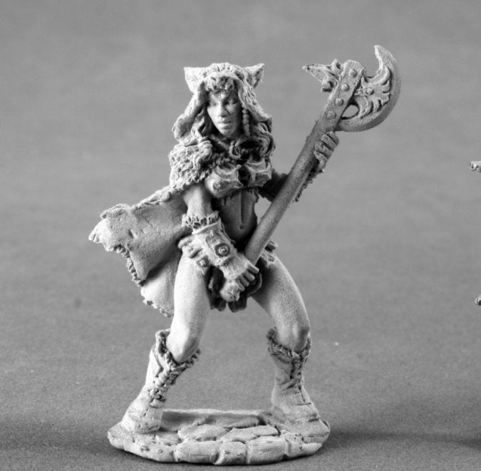 Kyrie, Female Barbarian | Grognard Games