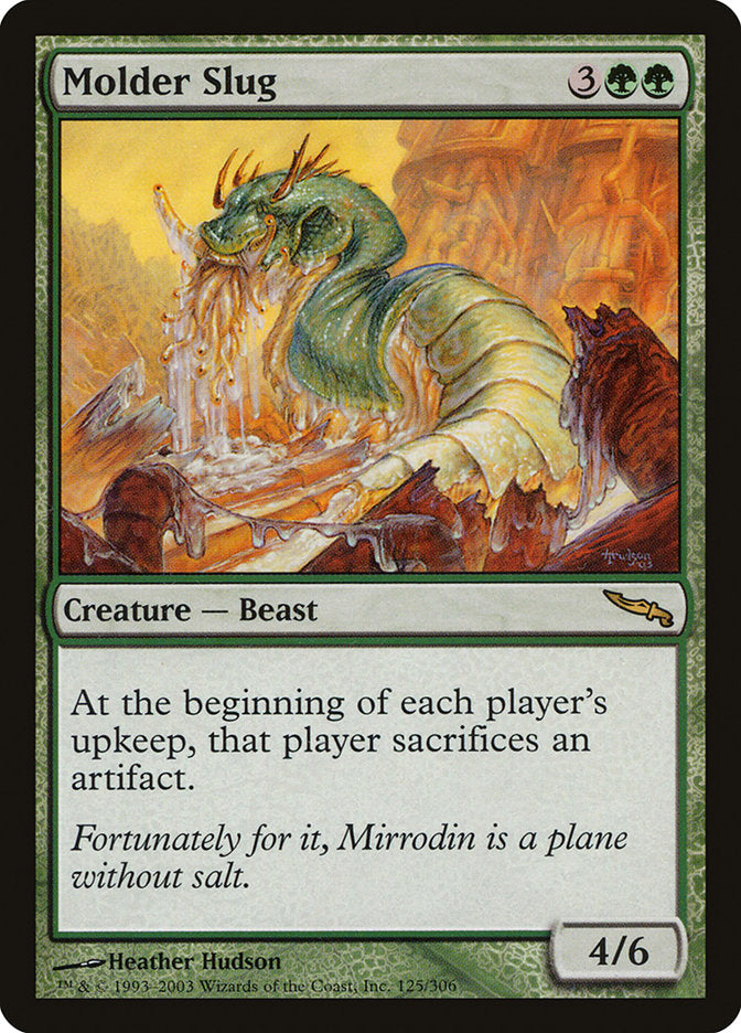 Molder Slug [Mirrodin] | Grognard Games